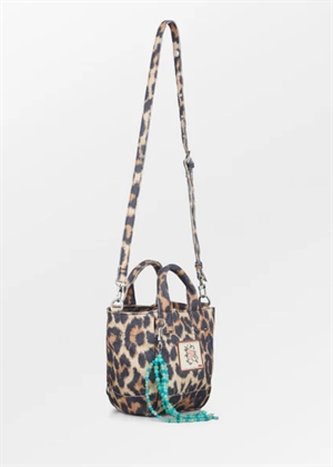 Leola canvas gabby bag Leopard Becksøndergaard 